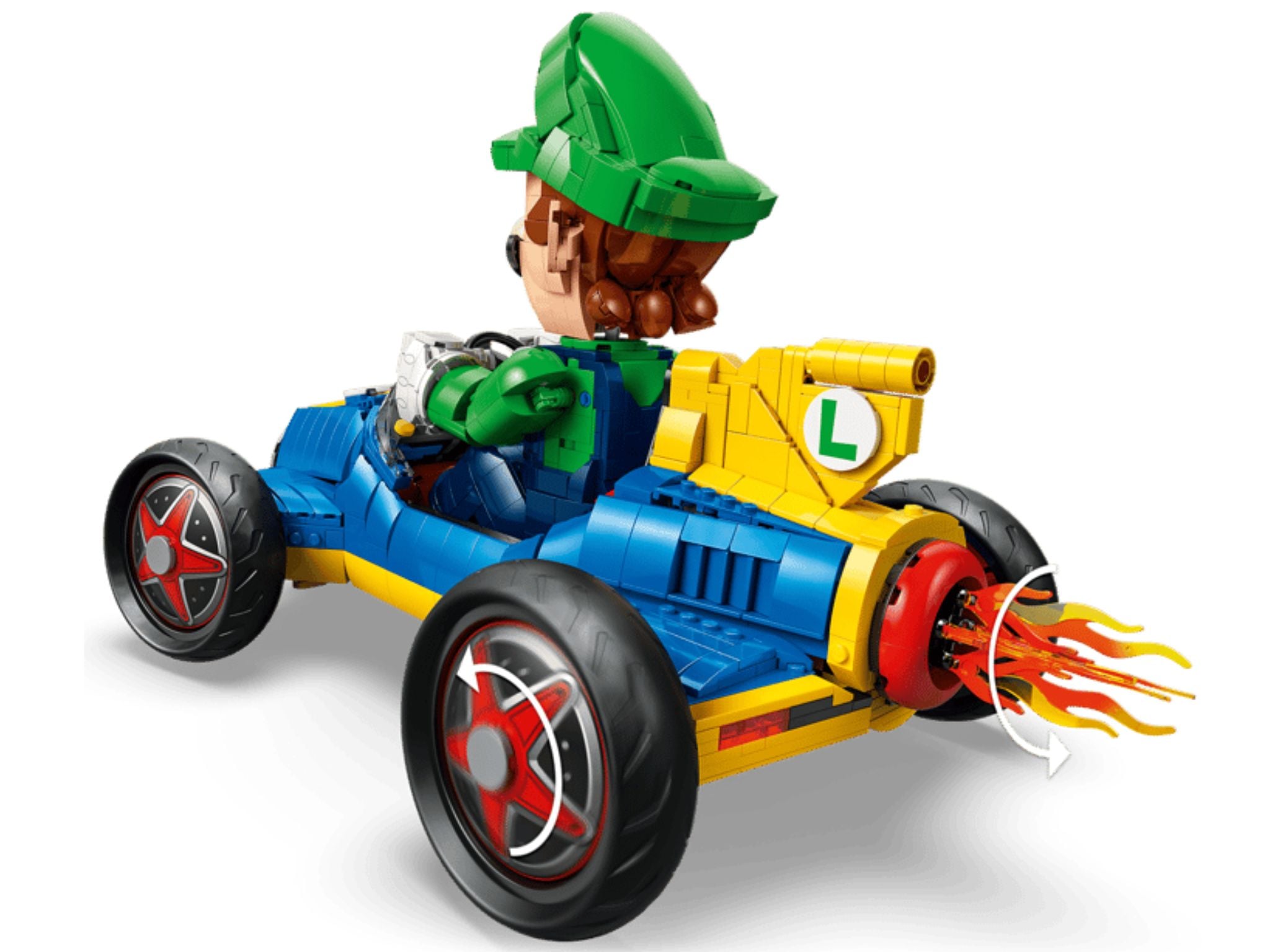 LEGO Mario Kart – Luigi & Mach 8 set ©Image Credit: LEGO