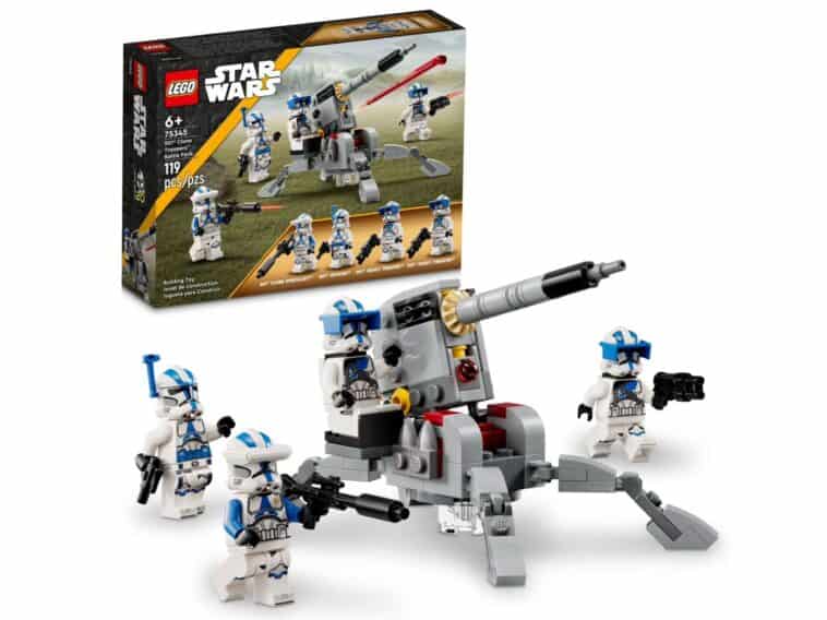 LEGO Star Wars 501st Clone Troopers Battle Pack ©Image Credit: LEGO