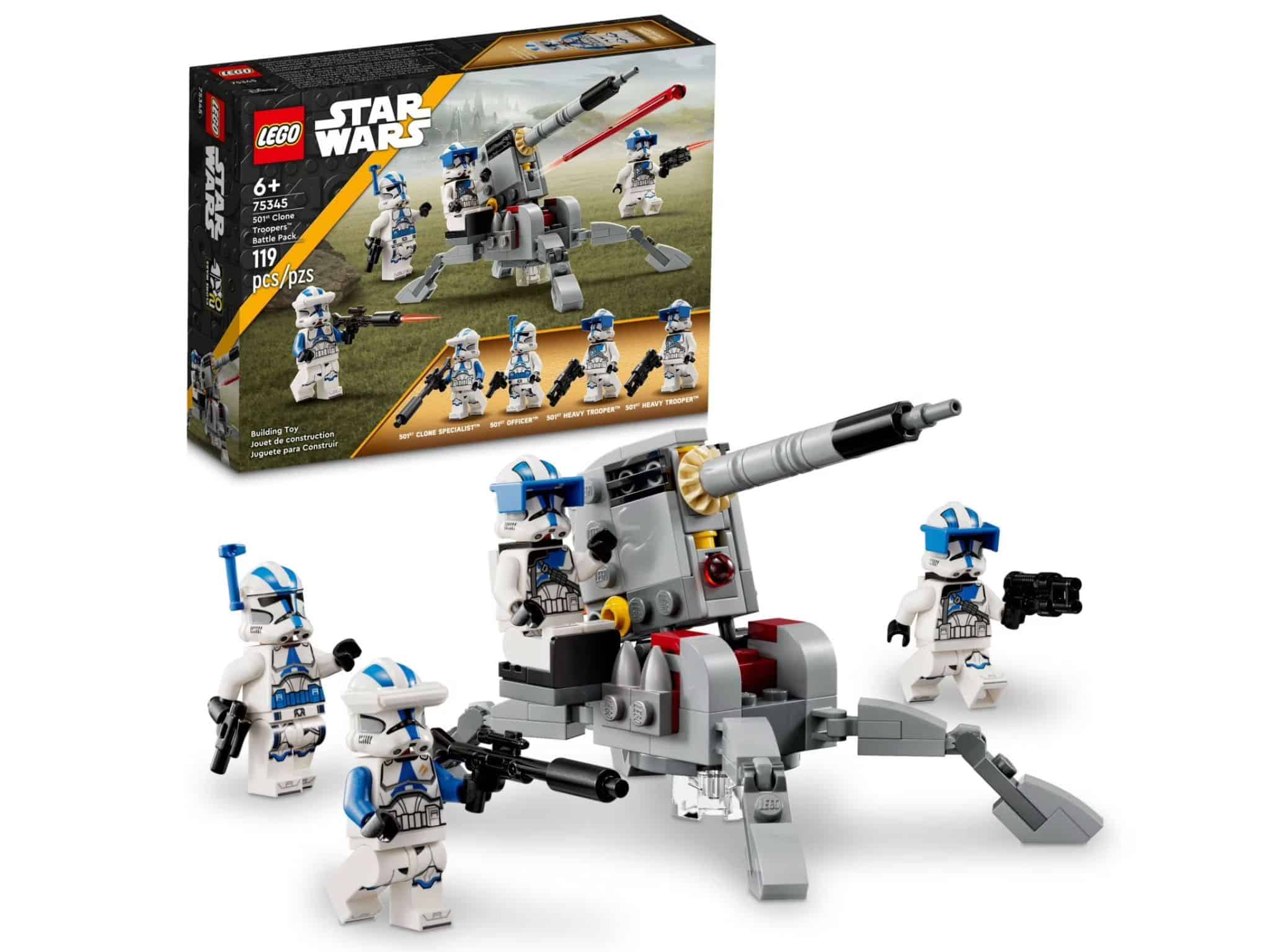 LEGO Star Wars 501st Clone Troopers Battle Pack ©Image Credit: LEGO