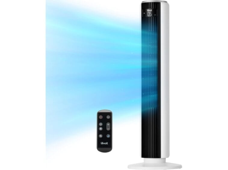 LEVOIT Tower Fan ©Image Credit: LEVOIT