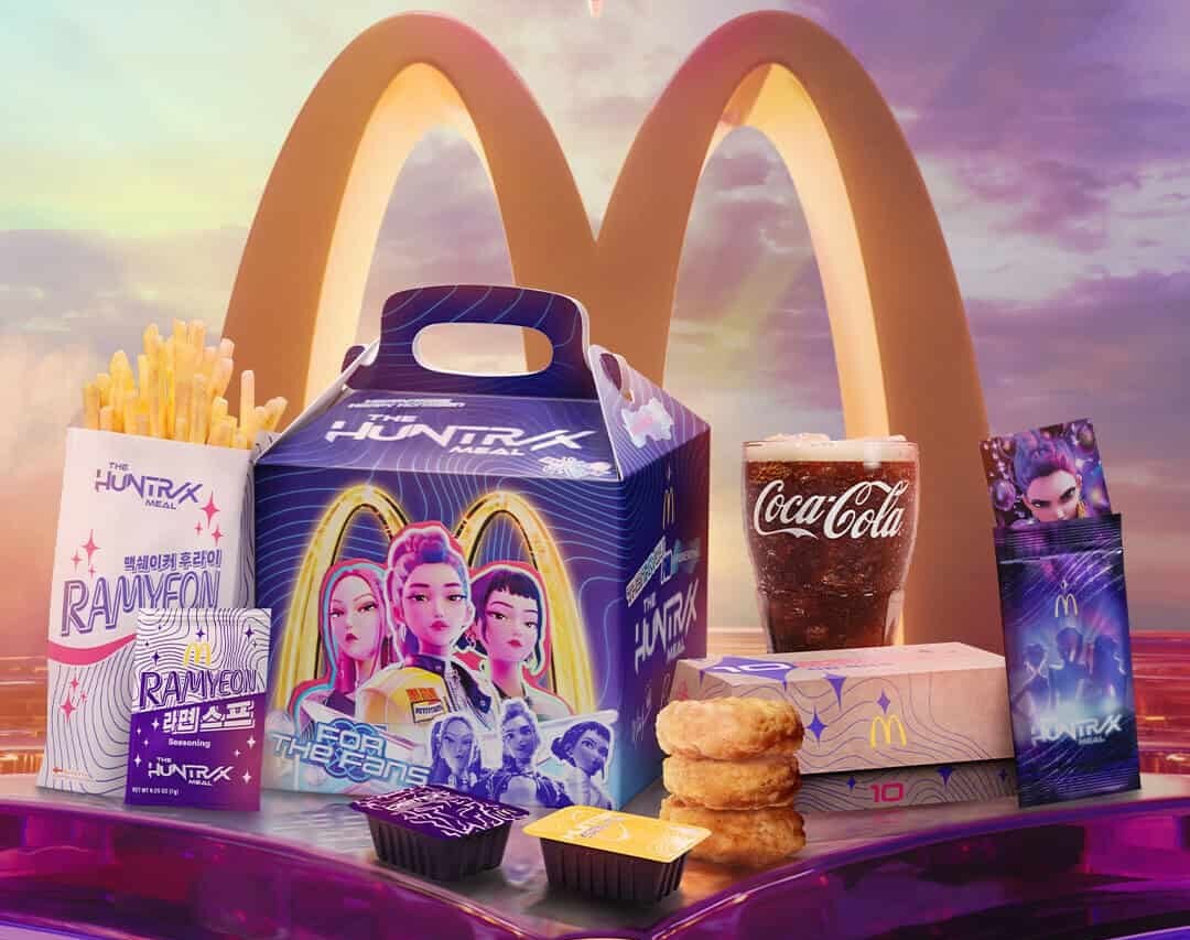 The HUNTR/X meal | ©Image Credit: McDonald's 