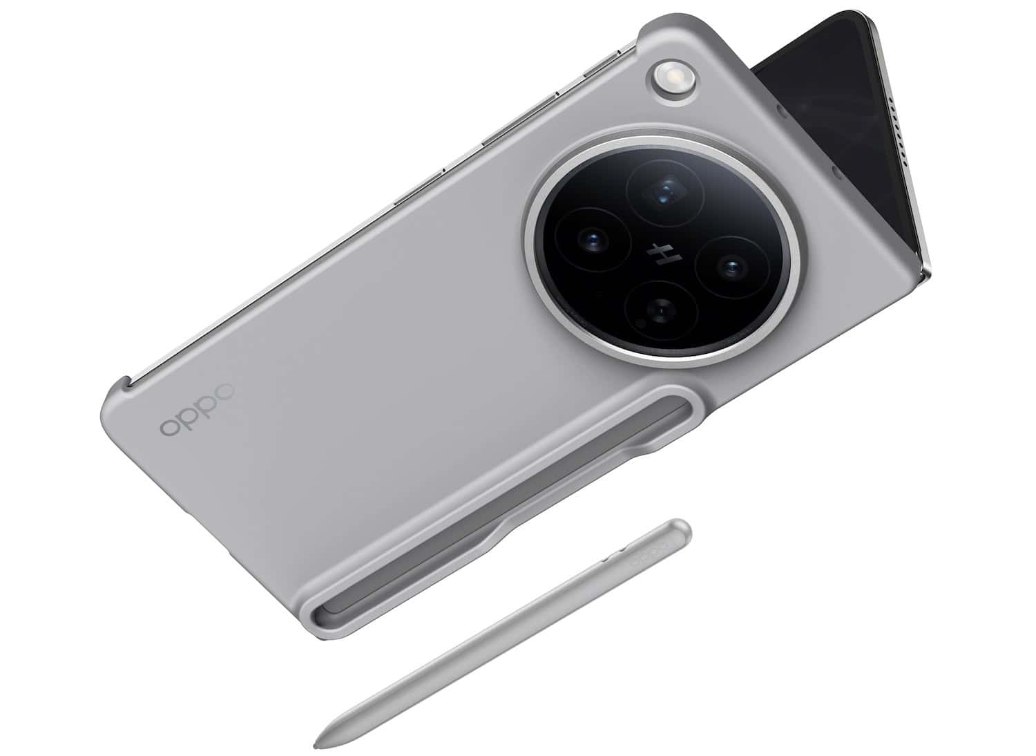 The AI Pen Kit features a companion case with a dedicated integrated charging system, keeping the pen topped up and flush with the device.