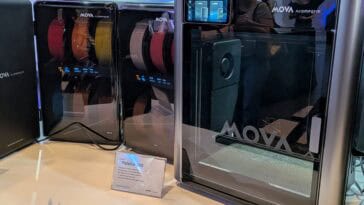 Mova’s new 3D printer aims to make professional 3D results accessible to everyone ©Image Credit: GEEKSPIN