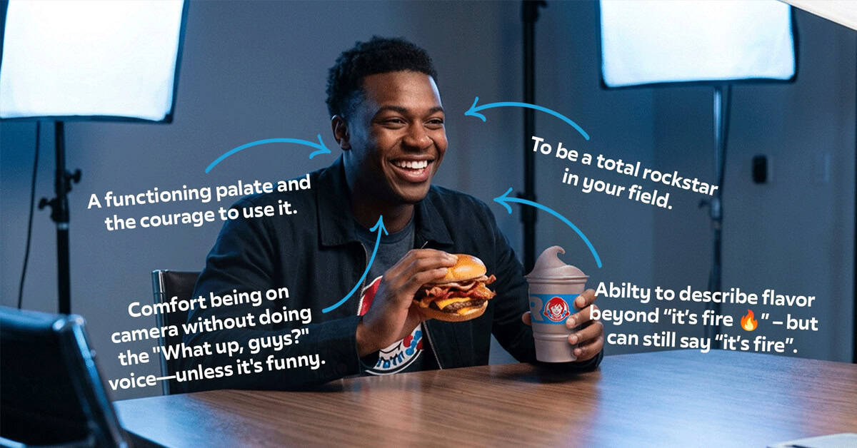 $100K to eat Wendy’s? Apply now to become the brand’s Chief Tasting Officer and turn your taste buds into a dream job. | ©Image Credit: Wendy's