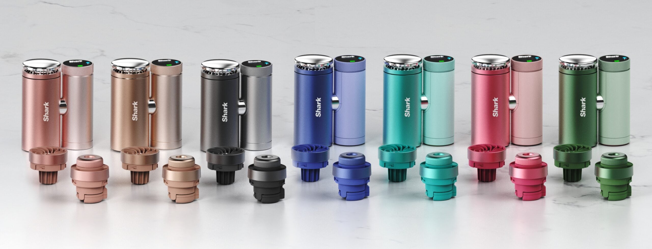 The Shark ChillPill is available in 7 premium finishes. | ©Image Credit: Shark