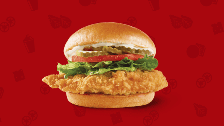 Wendy's new chicken sandwich build, featuring a Southern-inspired homestyle mayo and a premium potato bun | ©Image Credit: Wendy's