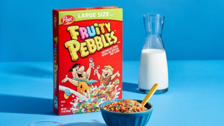 Birthday Cake Pebbles returns | ©Image Credit: Pebbles Cereal.