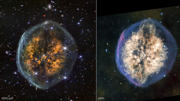 Webb reveals “Exposed Cranium” nebula | NASA, ESA, CSA, STSc