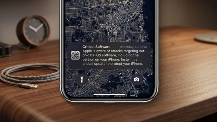Apple issues urgent iOS warning as hackers exploit outdated software, putting iPhone users at risk of real attacks. | ©Image Credit: Apple