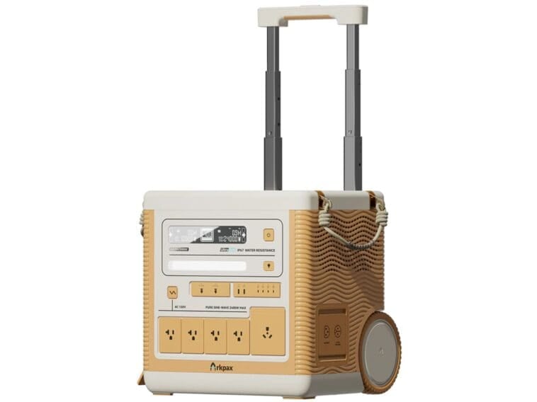 Arkpax Ark PRO 2400W Portable Power Station ©Image Credit: Arkpax