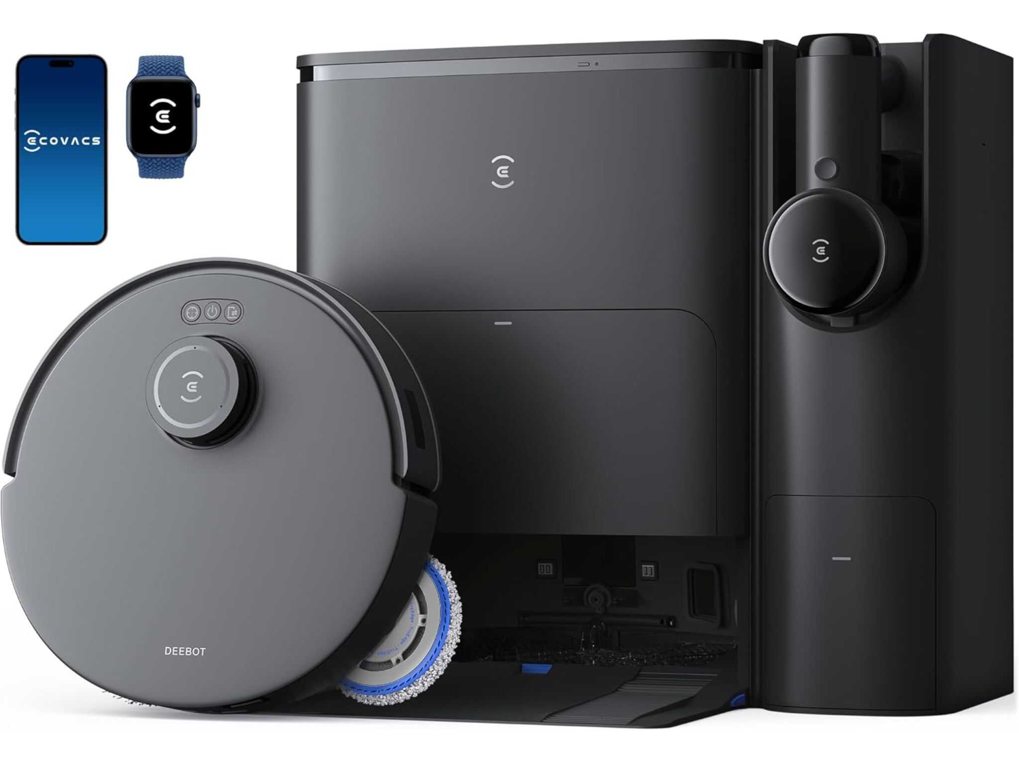 ECOVACS DEEBOT T30S Robot Vacuum and Mop combo ©Image Credit: ECOVACS