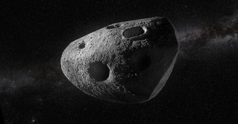Apophis, a.k.a. the “God of Chaos” asteroid, will pass Earth in 2029 closer than satellites in a rare visible sky event. | ©Image Credit: ESA