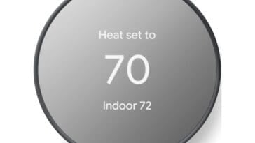 Google Nest Thermostat ©Image Credit: Google