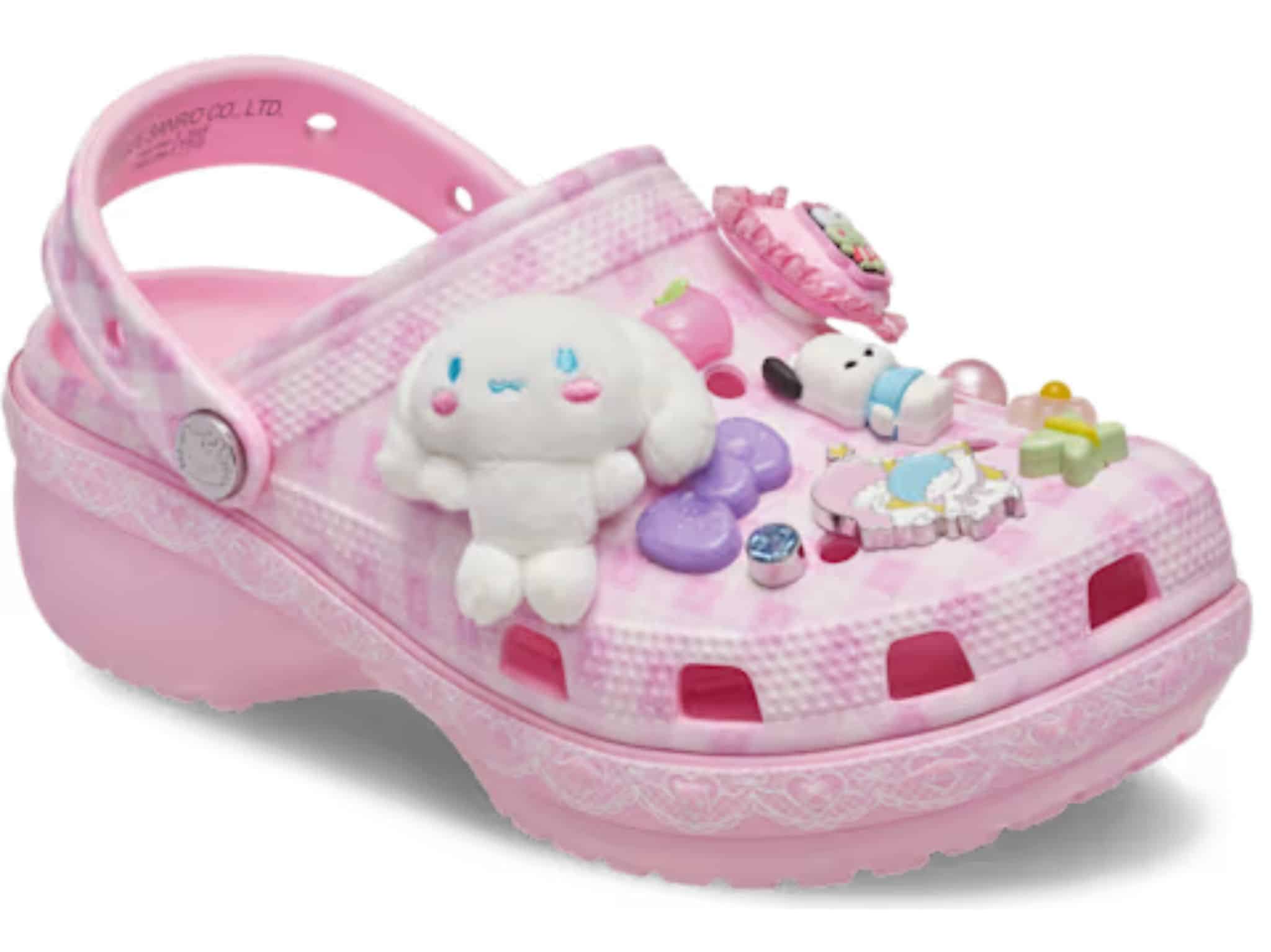 Crocs Hello Kitty® and Friends Classic Platform Clog ©Image Credit: Crocs