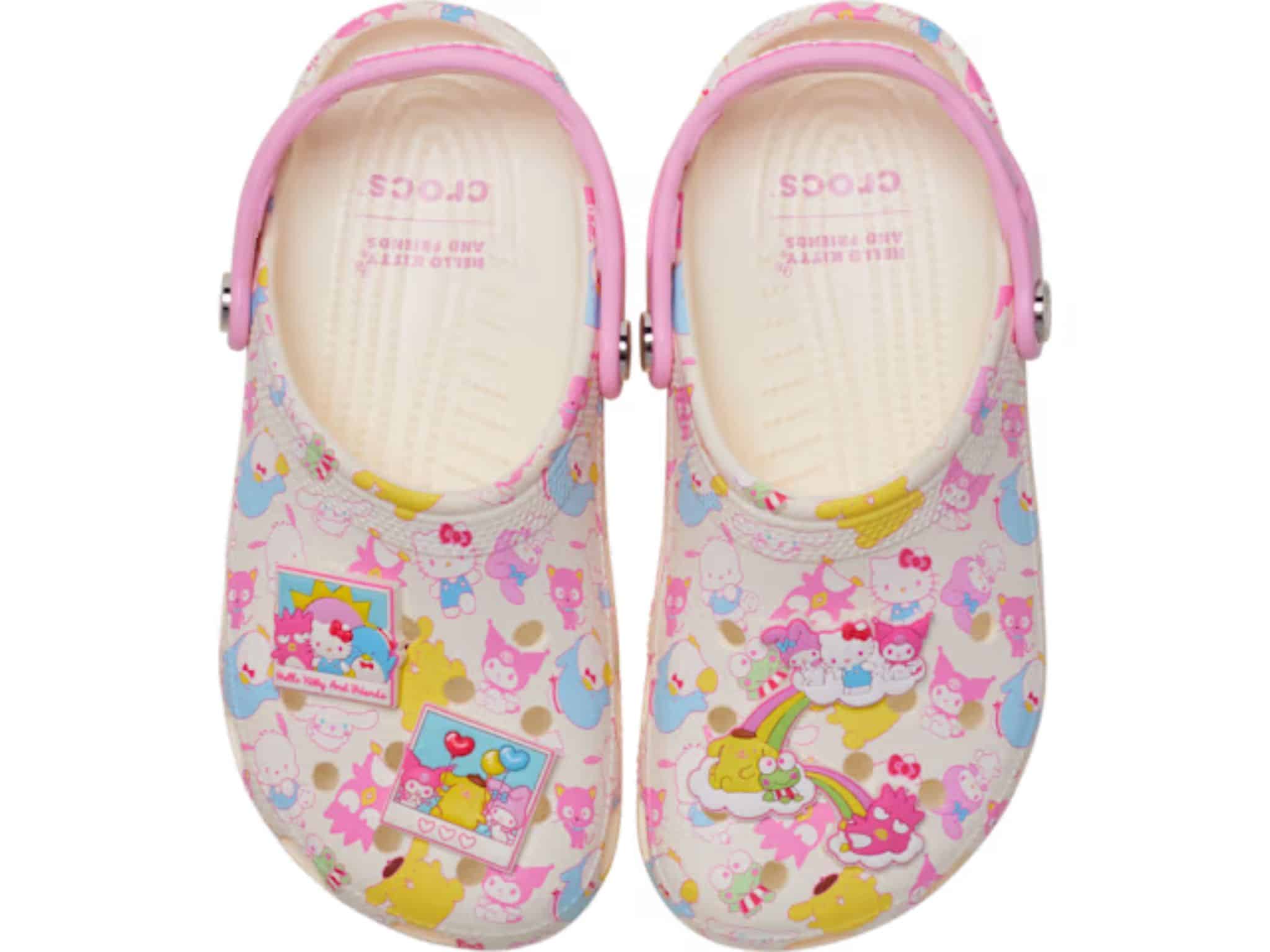 Kids’ Hello Kitty® and Friends Pastel Classic Clog ©Image Credit: Crocs