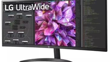 LG 34WQ60C-B 34-Inch Curved UltraWide Monitor ©Image Credit: LG