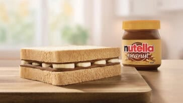 Nutella Peanut hits shelves nationwide—marking the brand’s first new flavor innovation in over 60 years. | ©Image Credit: Ferrero North America