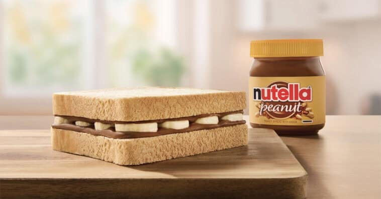 Nutella Peanut hits shelves nationwide—marking the brand’s first new flavor innovation in over 60 years. | ©Image Credit: Ferrero North America