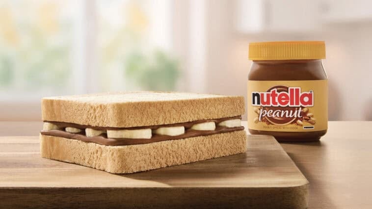Nutella Peanut hits shelves nationwide—marking the brand’s first new flavor innovation in over 60 years. | ©Image Credit: Ferrero North America