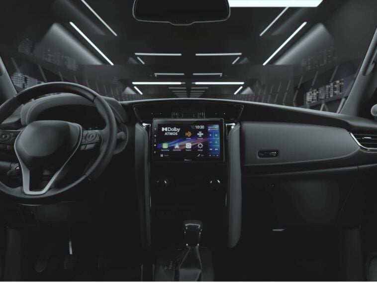 Pioneer SPHERA DMH-WT8000NEX Car Stereo Installed ©Image Credit: Pioneer