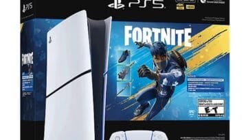 PlayStation 5 Digital Edition Fortnite Bundle ©Image Credit: Sony