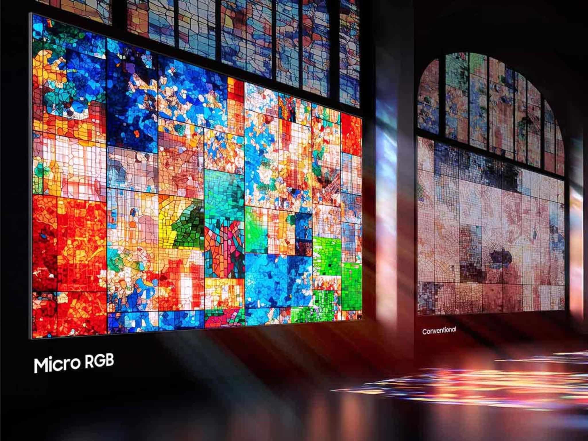 Samsung launches affordable models of its $30,000 TV 2 Samsung Micro RGB TV vs. Conventional TV ©Image Credit: Samsung