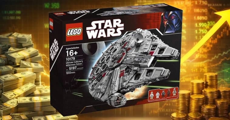 From Millennium Falcon to Taj Mahal, rare LEGO sets are turning collectors’ nostalgia into serious investment returns. | ©Image Credit: LEGO