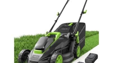 Steelite 13-Inch Cordless Lawn Mower ©Image Credit: Steelite