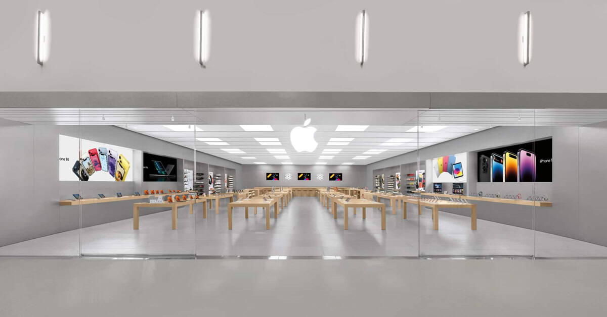 The Apple Towson Town Center store, the first U.S. Apple store to unionize, is among those closing this summer. | ©Image Credit: Apple