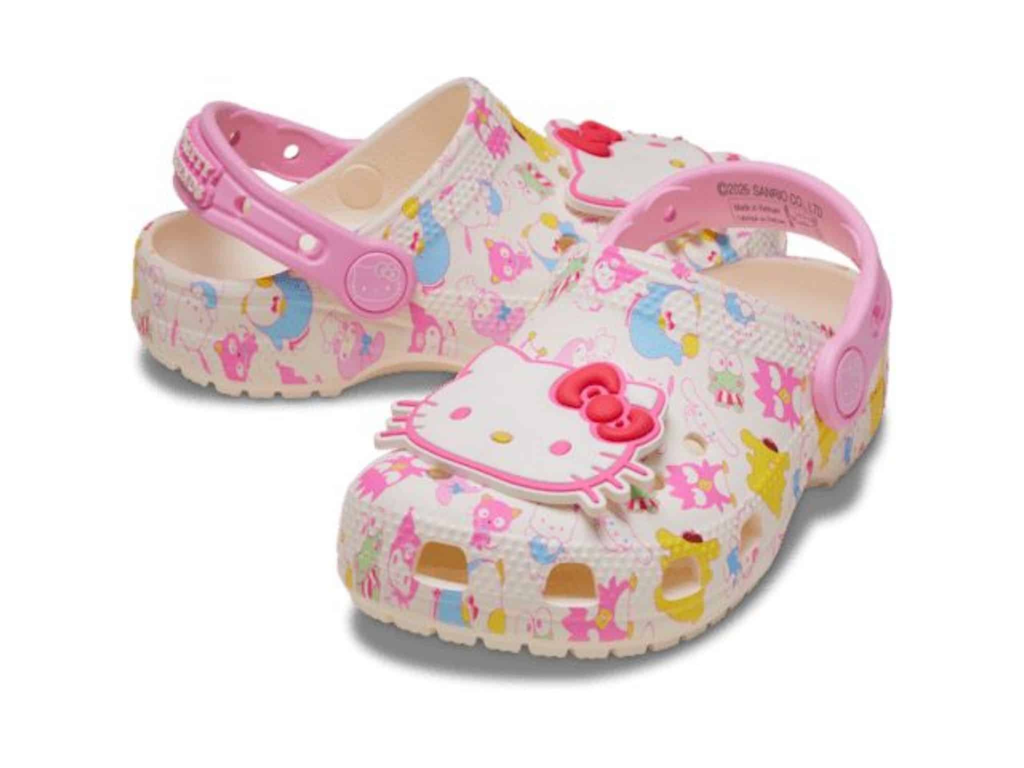 Toddlers’ Hello Kitty® and Friends Pastel Classic Clog ©Image Credit: Crocs