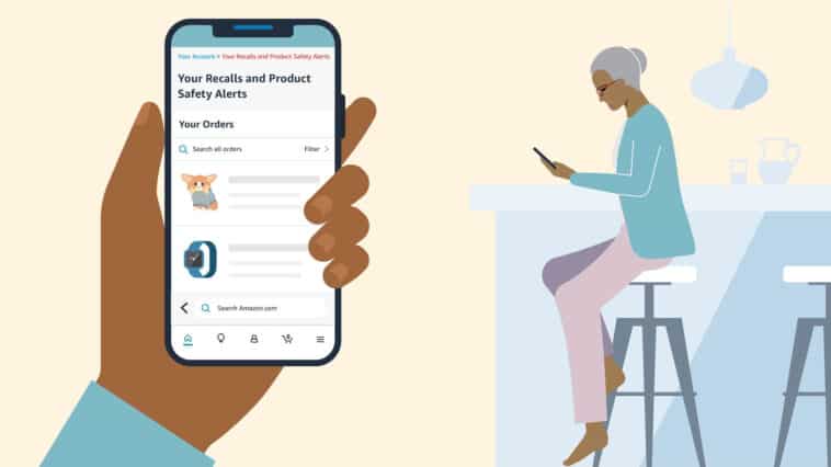 Fake recall texts are mimicking Amazon and other major retailers | ©Image Credit: Amazon