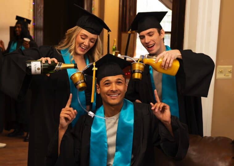 André is giving away free Venmo cash and champagne for graduates 1