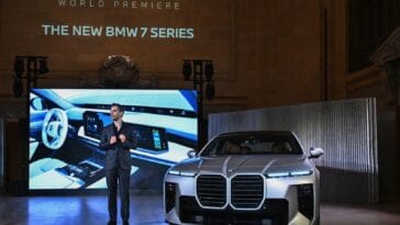 The new BMW 7 Series — the first luxury sedan to feature the automaker's Neue Klasse technology ©Image Credit: BMW