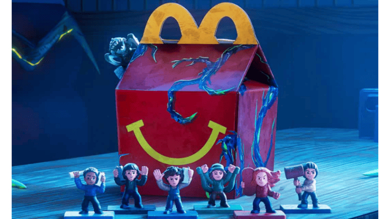 McDonald's is bringing Stranger Things to the Happy Meal with monsters, collectibles, and an interactive game | ©Image Credit: Netflix