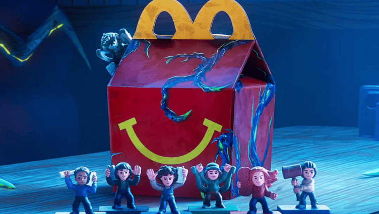 McDonald's is bringing Stranger Things to the Happy Meal with monsters, collectibles, and an interactive game | ©Image Credit: Netflix