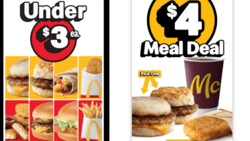 McDonald's new Under $3 Menu and $4 Breakfast Meal Deal — part of the expanded McValue lineup launching April 21 | ©Image Credit: McDonald's