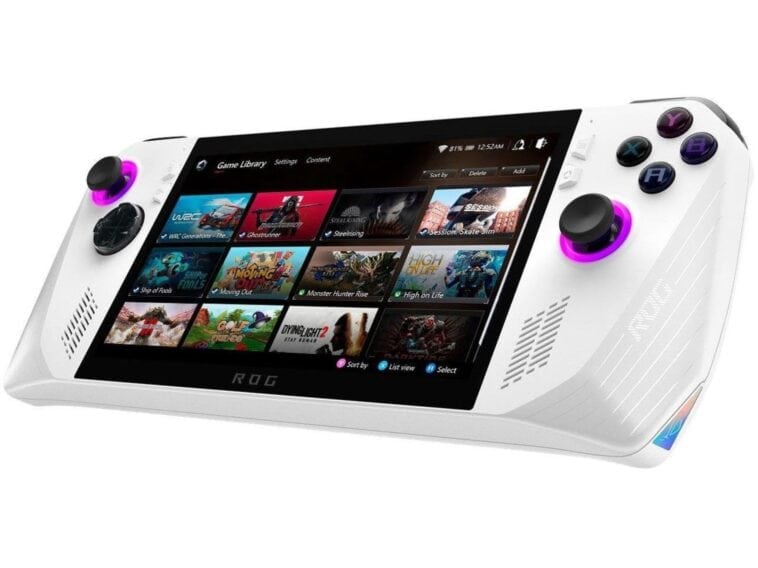 Asus ROG Ally 7 Gaming Handheld ©Image Credit: Asus
