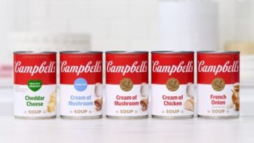 The Campbell’s Company is accused of misleading customers about its microwavable soup products | ©Image Credit: The Campbell’s Company