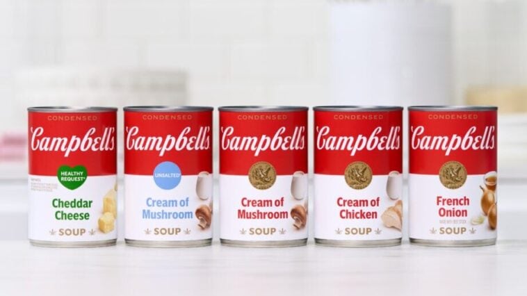 The Campbell’s Company is accused of misleading customers about its microwavable soup products | ©Image Credit: The Campbell’s Company