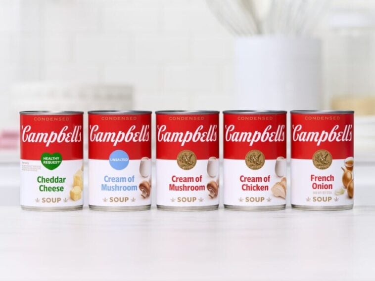 The Campbell’s Company is accused of misleading customers about its microwavable soup products | ©Image Credit: The Campbell’s Company