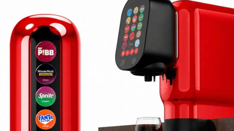 Meet the Coca-Cola Freestyle Mini: 100+ flavors in a footprint small enough for a cafe counter. | ©Image Credit: Coca-Cola