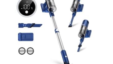 INSE Lightweight Cordless Vacuum Cleaner ©Image Credit: INSE
