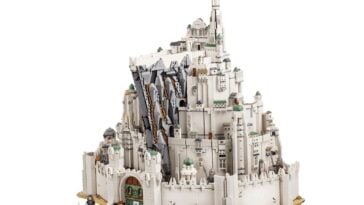 LEGO Icons The Lord of the Rings Minas Tirith™ set ©Image Credit: LEGO