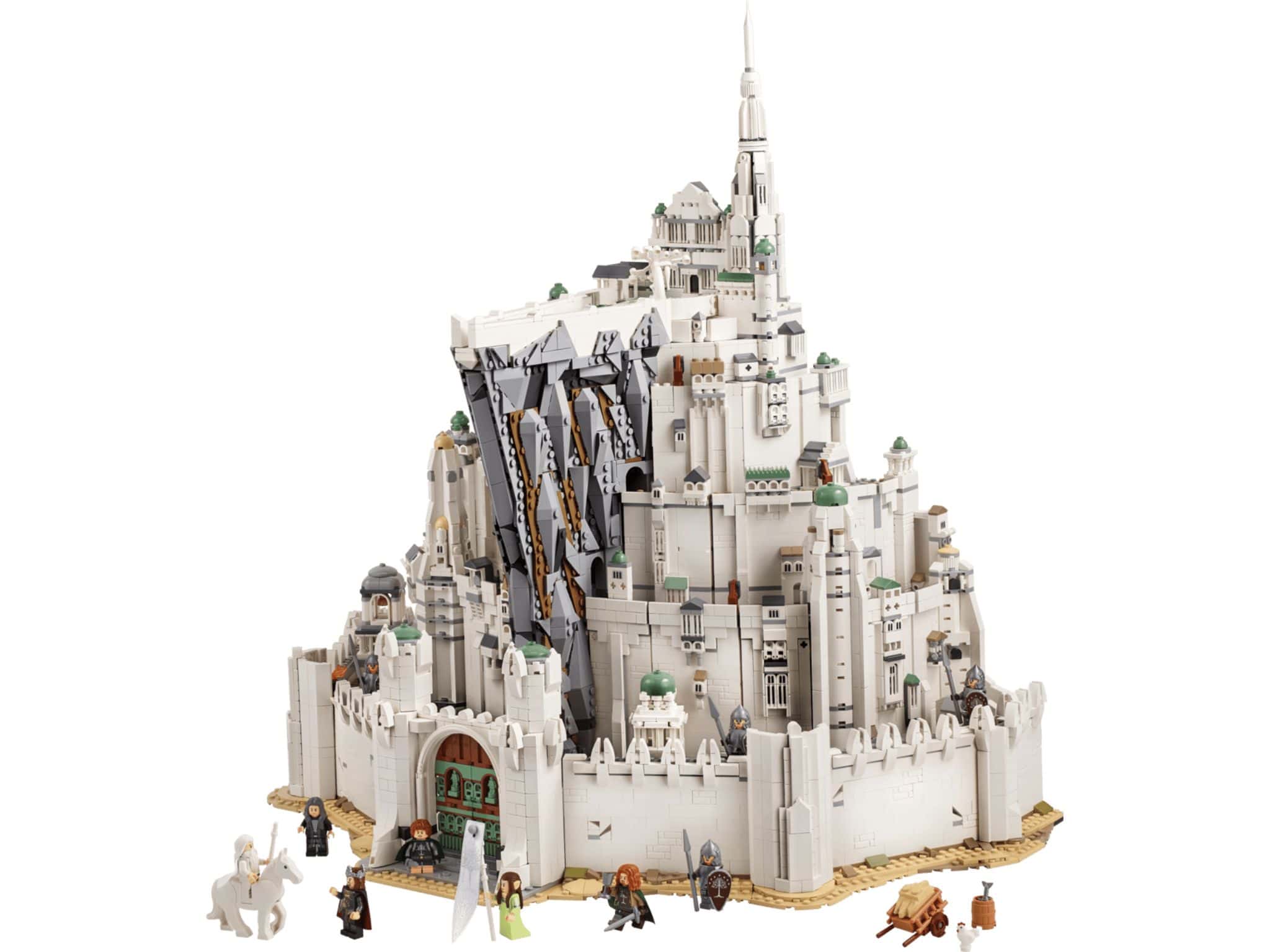 LEGO Icons The Lord of the Rings Minas Tirith™ set ©Image Credit: LEGO