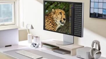 LG 32 Inch UltraFine™evo 6K Nano IPS Black Monitor with Thunderbolt™ 5 ©Image Credit: LG