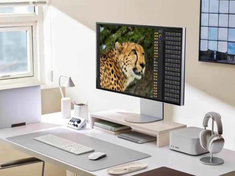 LG 32 Inch UltraFine™evo 6K Nano IPS Black Monitor with Thunderbolt™ 5 ©Image Credit: LG