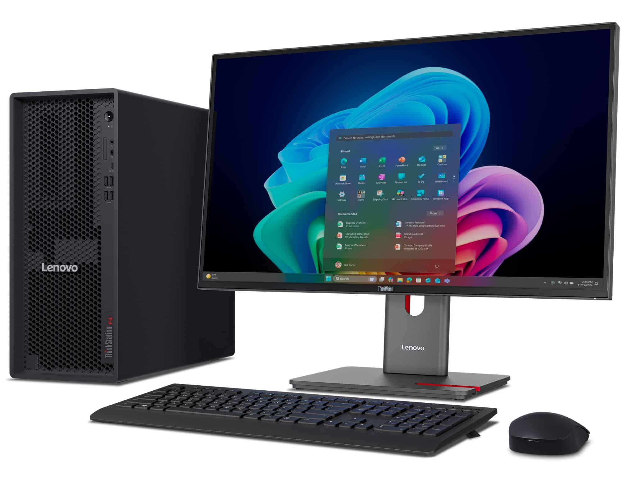 Lenovo ThinkStation P4 Workstation ©Image Credit: Lenovo