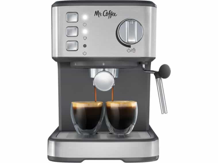 Mr. Coffee Compact Espresso Maker ©Image Credit: Mr. Coffee