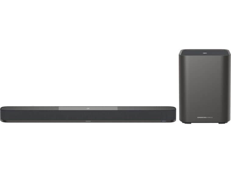 Sennheiser AMBEO Soundbar Plus & AMBEO Sub ©Image Credit: Sennheiser