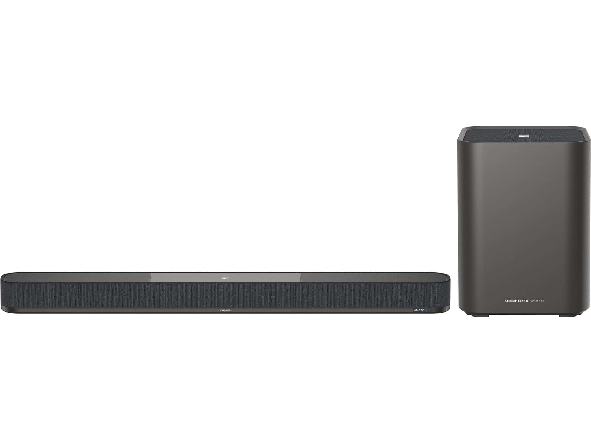 Sennheiser AMBEO Soundbar Plus & AMBEO Sub ©Image Credit: Sennheiser